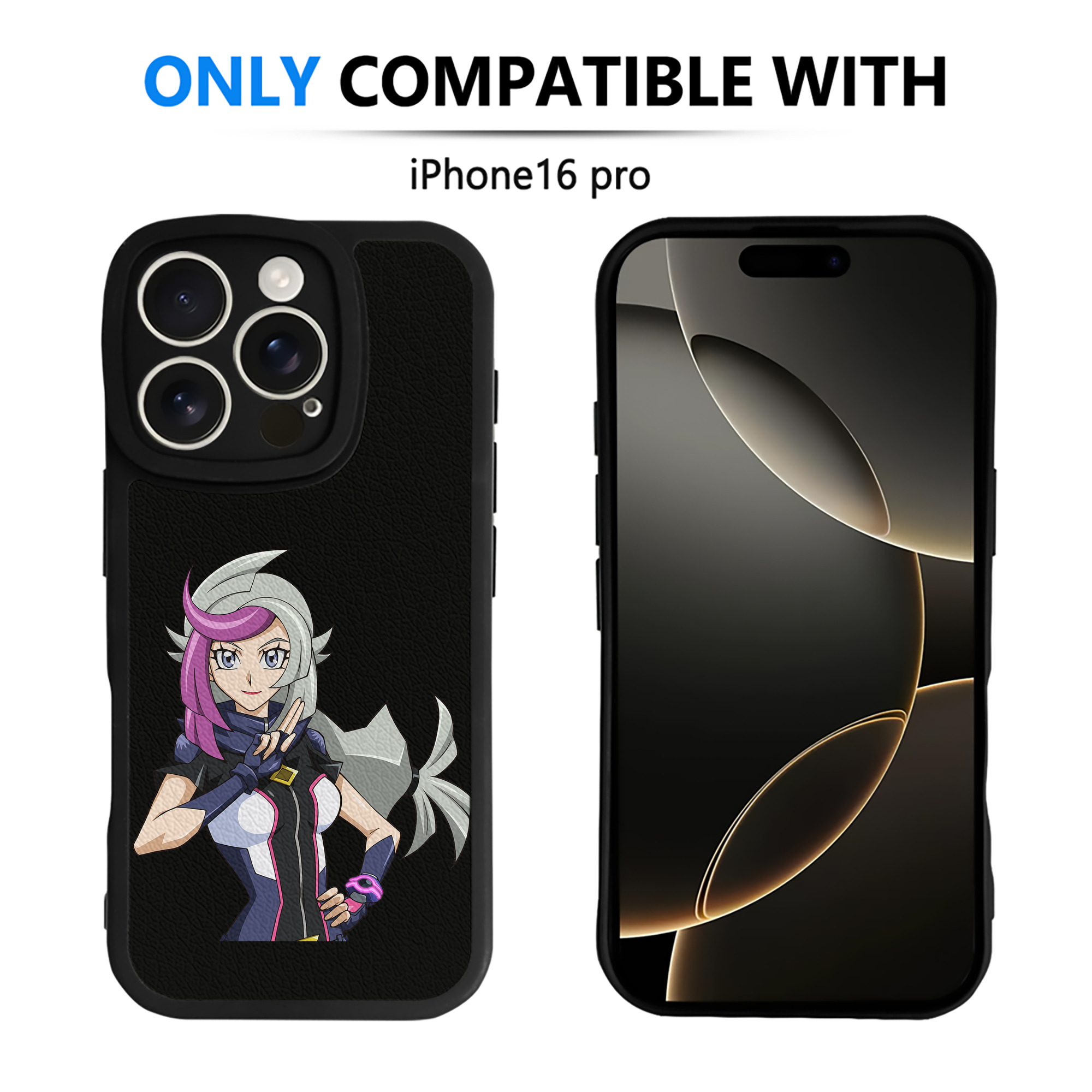 遊☆戯☆王 Yu-Gi-Oh! 【iPhone 16シリーズ対応】シリコンスマホケース（レザー調） 材質：シリコン